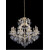 Подвесная люстра Crystal Lux Isabel SP11 Gold/Transparent, фото 